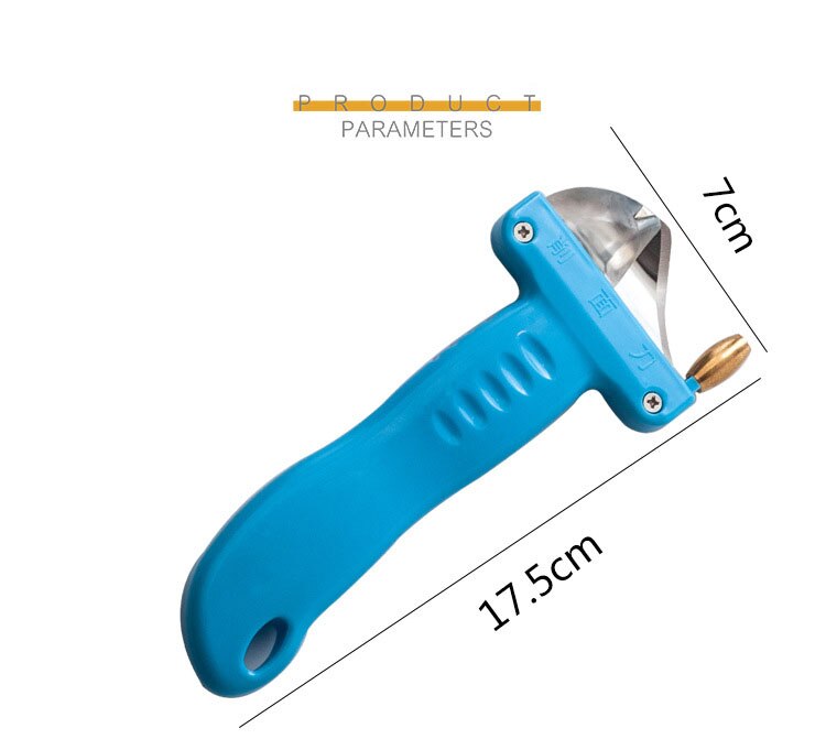 Copper Wheel Stainless Steel Noodle Cutter Shaved Noodle Cutter Knife Tool for Household and Commercial Noodle Cutter Tools