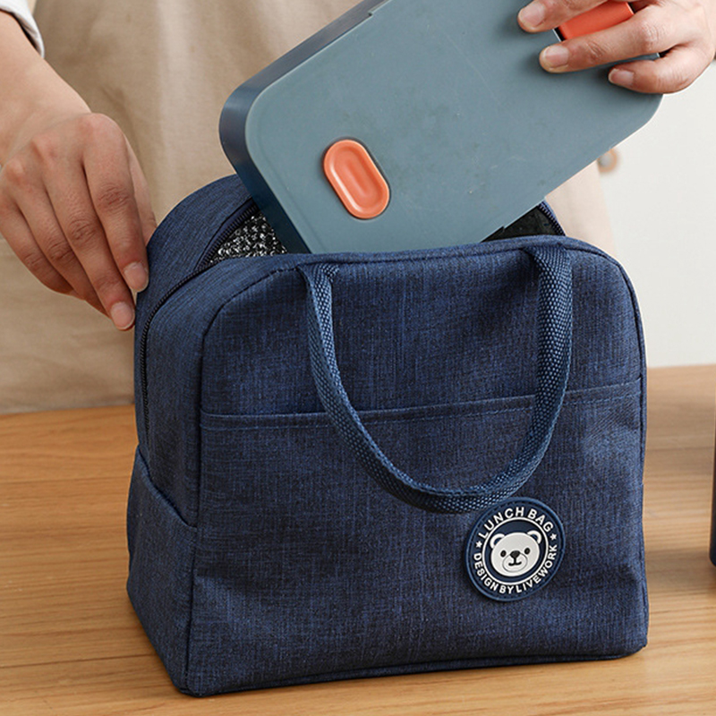 Lunchbox Tasche Eis beutel Bento Kasten Lebensmittel behälter Isolierung Paket thermische Lebensmittel Picknick Taschen Beutel für Mädchen freundlicher
