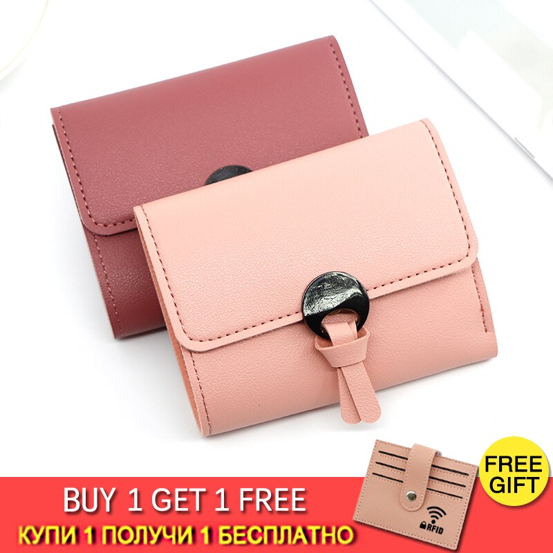 Kurze Brieftasche Frauen Brieftaschen Nette Liebe Quaste Haspe Geldbörse Karte Halfter Weibliche Kupplung Geld Tasche PU Leder Dame geldbörsen