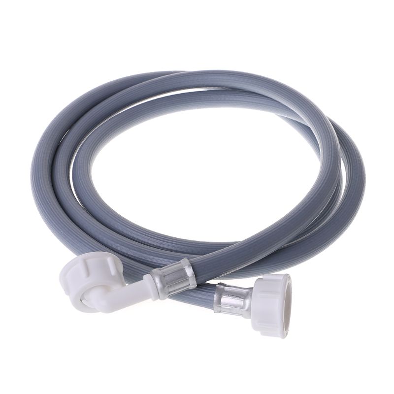Washing Machine Dishwasher Inlet Pipe Water Feed Fill Hose Inlet Tube with 90 Degree Bend Water Inlet Pipe