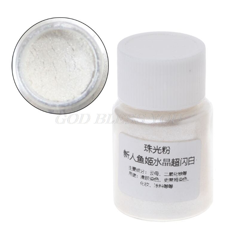 Résine colorant poudre Mica perle Pigments Colorants cristal boue résine fabrication de bijoux décor étincelle: 10