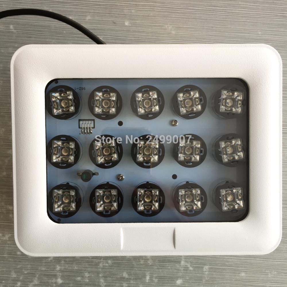 Lihmsek Long distance 100M 850nm infrared 15pcs high power IR LED illuminator Infrared assistant light for CCTV LPR ANPR Camera