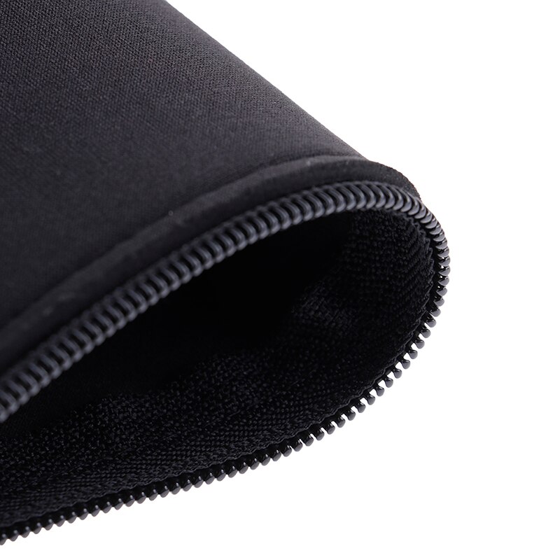 1Pc DIY neoprene cable management sleeve zipper wrap wire hider cover organizer