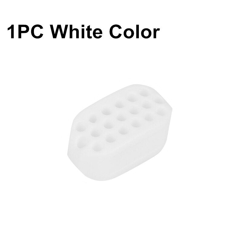 2/1Pcs Unisex Facial Masseter Muscle Exerciser Face Neck Lifting Toning Double Chin Removal Silica Gel Ball Massage Tool: 1pc white