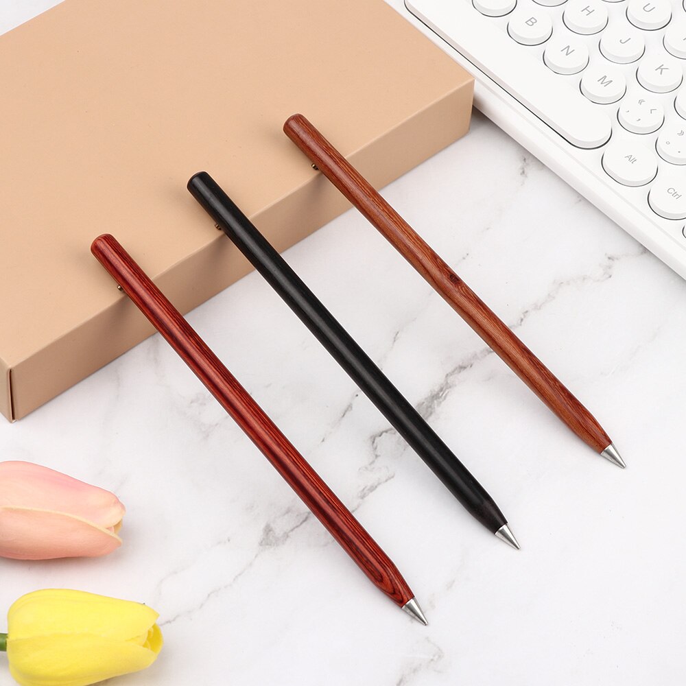 Durable Unlimited Writing Inkless Pen HB Eternal Pencil Wood Penholder Office Supplies School Stationery Drawing Sketch Tool