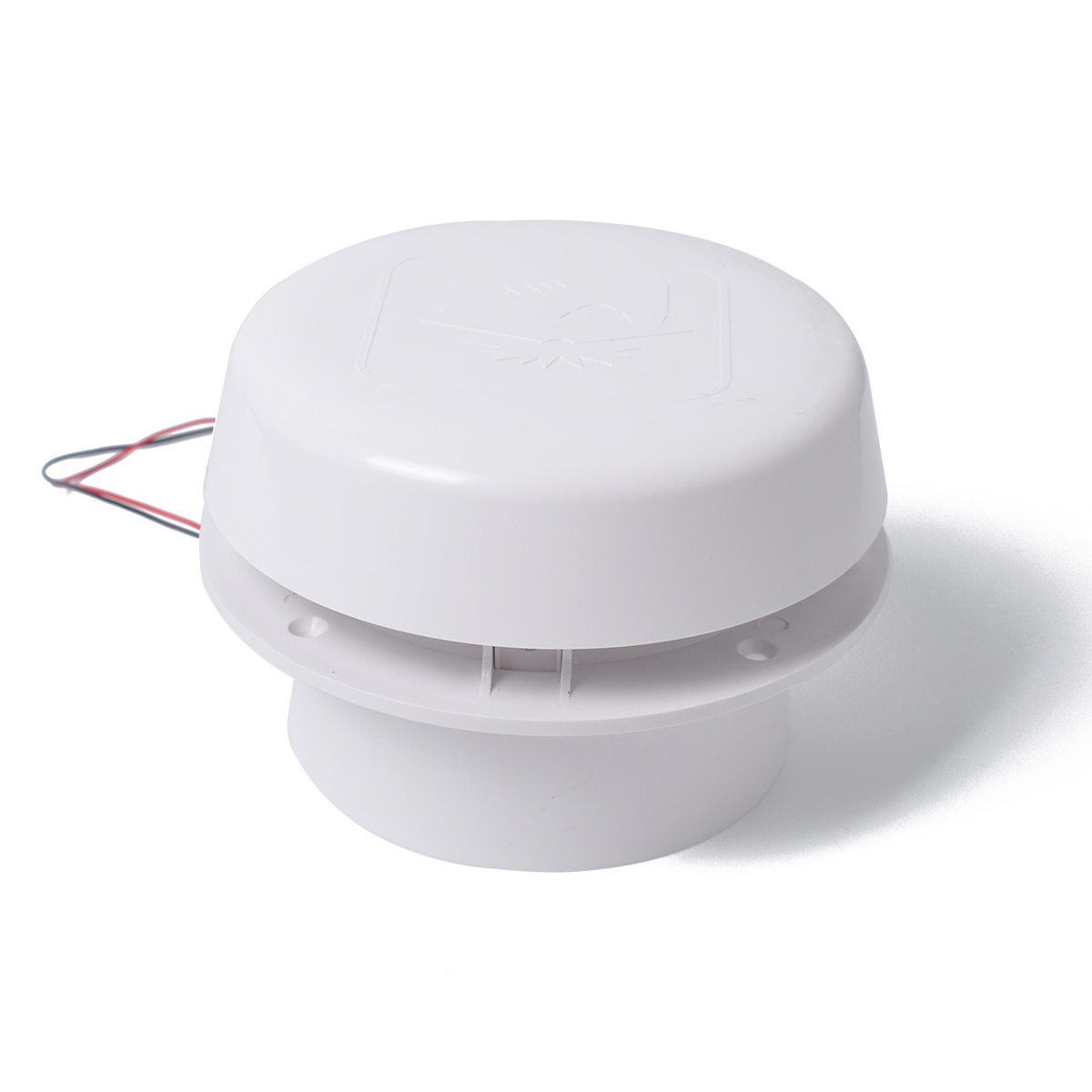 12v volt rv tag udluftningsventilator rejse trailer varevogn køling luft udluftning autocamper motorvogn med lav støjventilation runde ventilatorer