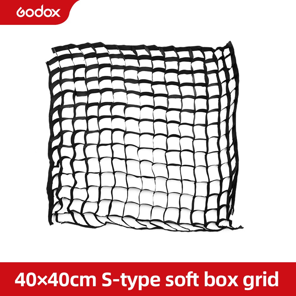 Godox 40x40cm 50x50cm 60x60cm 80x80cm Softbox Honeycomb Grid for Godox S-type Softbox Studio Speedlite Flash Softbox: for 40x40cm Softbox