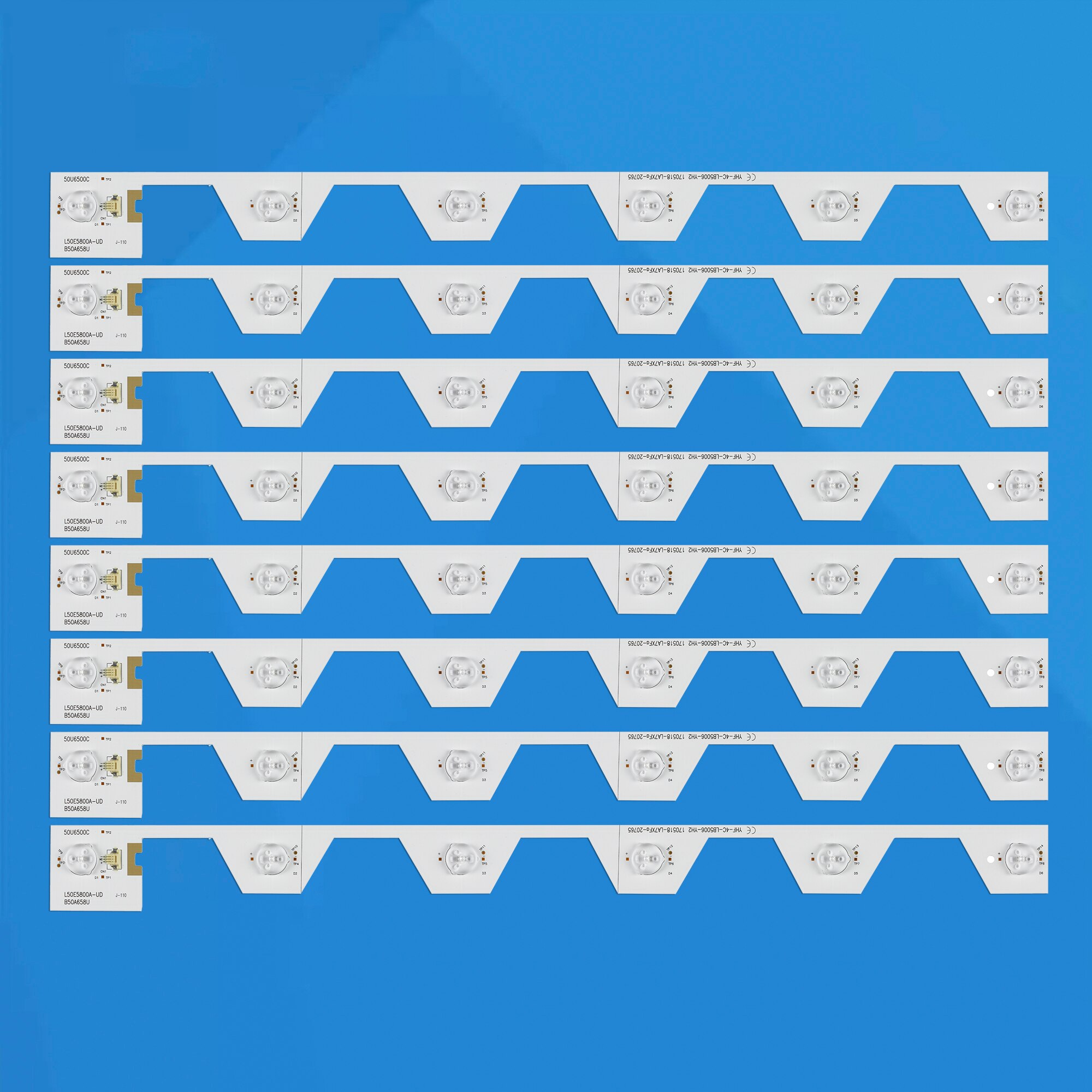 LED Backlight strip 6 lamp For THOMSON U50S6806S 50UA6406 50UD6306 50U65CMC LVU500NDEL LB5005 for JVC LT-50HW77U 50HR330M05A5