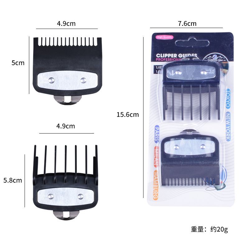2/3/4 unids/set peine de límite para cortadora eléctrica Wahl protectores barbería Máquina para cortar cabello peines guía de corte Y1016