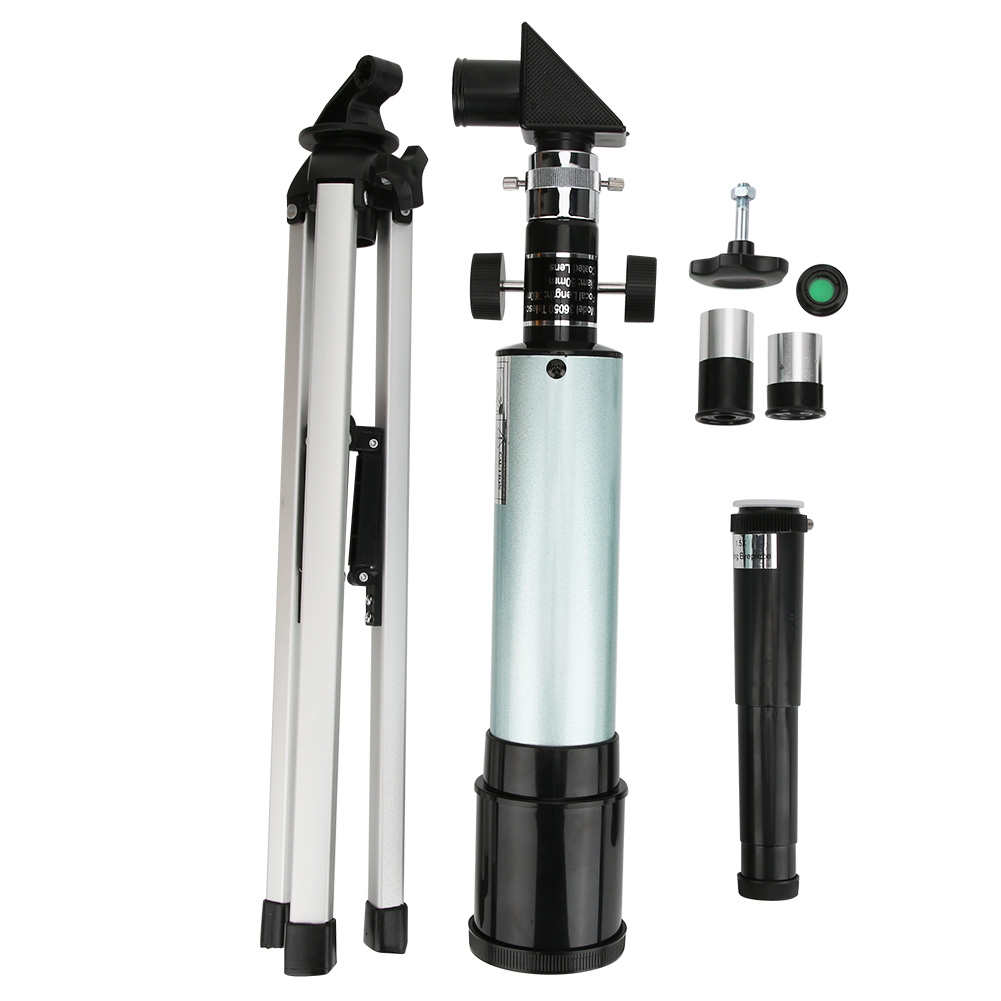 Small Astronomical Outdoor Spotting Monocular Telescope High Transmittance Coating Microscope Combo with Tripod