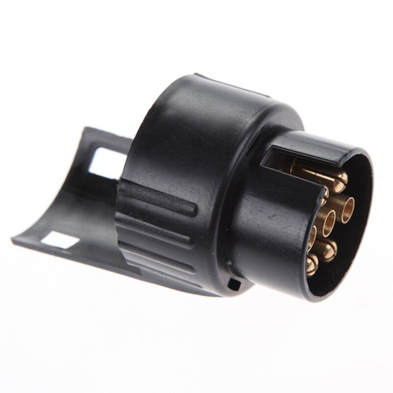 12V Plastic Trailer Adapter Connector 7 Pin To 13 Pin Caravan Electrical Signal Converter Adaptor Towbar Towing Socket