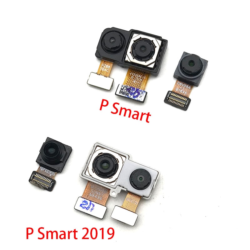 New Posteriore Posteriore della Macchina Fotografica Modulo Flex Cable + Fotocamera Sul Davanti Per Huawei P di Smart 2019 di Ricambio