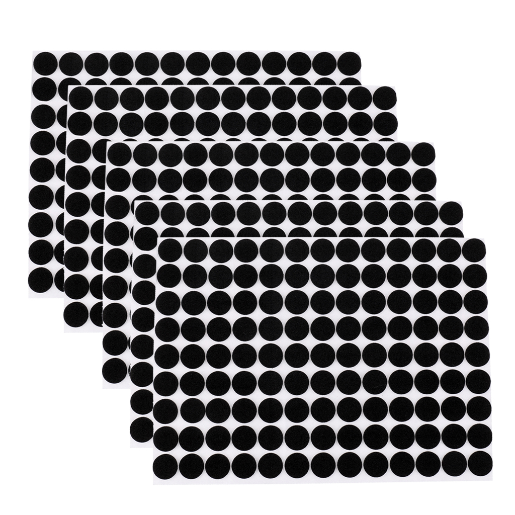 5 Vellen Anti-Kras Rubber Meubels Bescherming Pads Zelfklevende Vloer Kussen Protectors