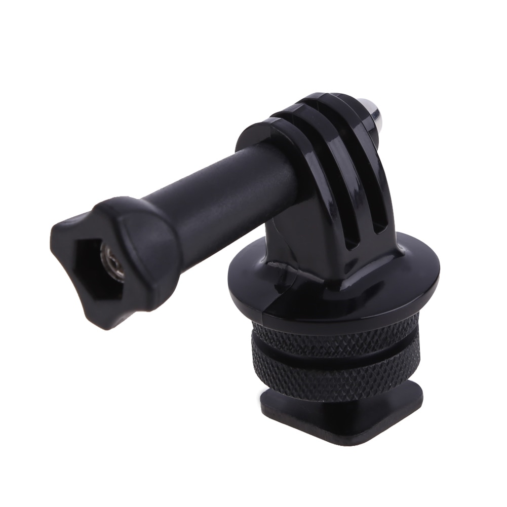 Alloet metal 1/4 " sko adapter kamera stativ adapter lang pol skruer fast beslag adapter til gopro hero 1 2 3 3+ 4