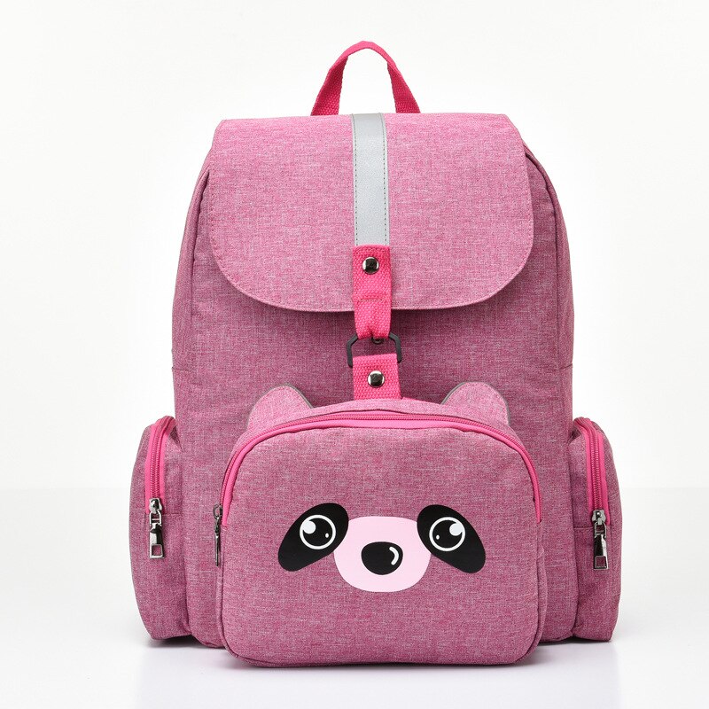 Luiertas schoudertas mummie rugzak rugzak borstvoeding mommy tas moeders tas: Roze