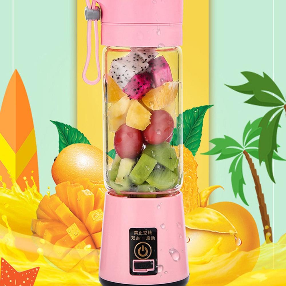 Draagbare Usb Elektrische Fruit Juicer Handheld Groente Sap Maker Blender Oplaadbare Mini Sap Maken Cup Met Oplaadkabel