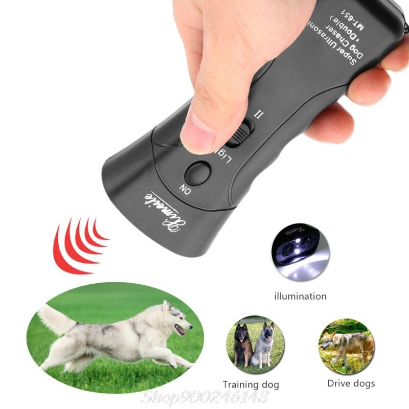 Lampe de poche répulsif pour les attaques | Chasseur de chiens à ultrasons, Stop aux attaques d'animaux agressives, lampe de poche