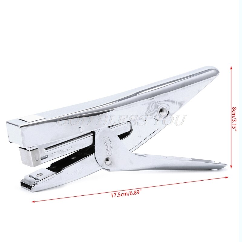 Durable Metal Stapler Heavy Duty Paper Plier Stapler Office Accessories Home Stationery