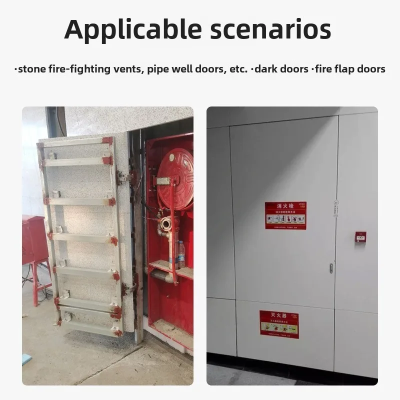 1PCS Stone door hinge Fire hydrant heavy-duty invisible door concealed door stainless steel folding hinge fire box