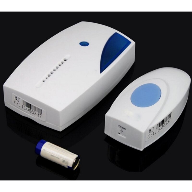 Doorbell Wireless with Flashing Light Anti-Interference Wall Mounted Home Door Ring Bell Security Access Control System