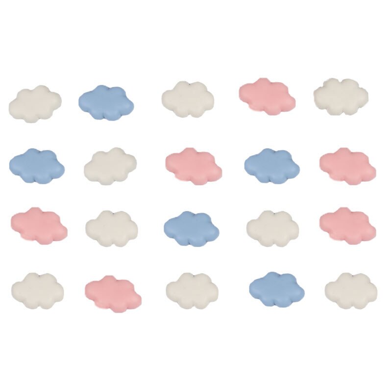 Pizarra magnética con forma de corazón/nube, adhesivo decorativo ABS, imán para nevera