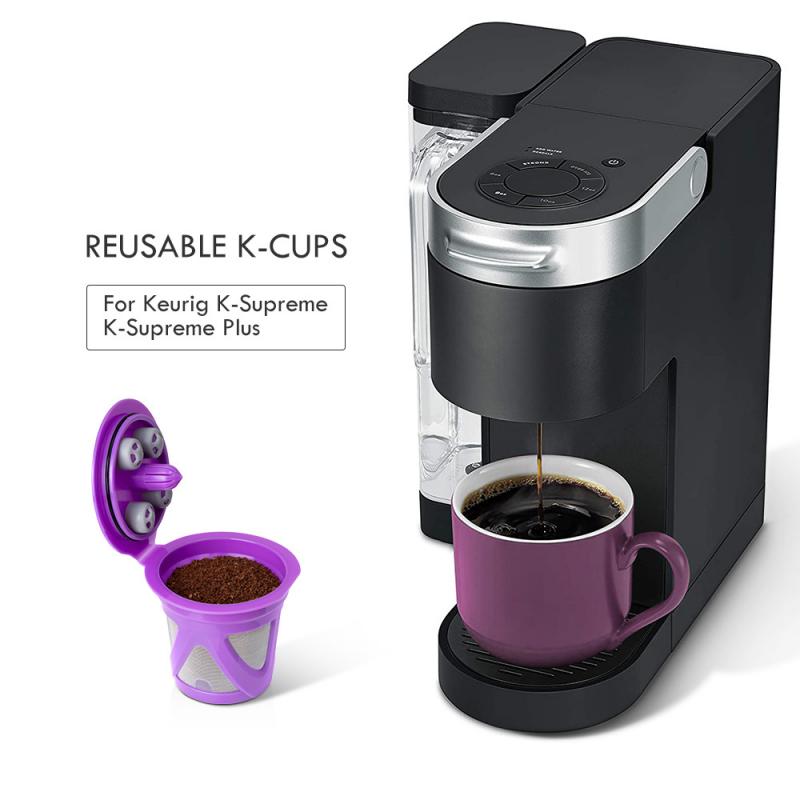 Keurig – capsules de café rechargeables, filtre k-cup réutilisable pour 2.0 et 1.0 brasseurs, tasse K réutilisable pour Machine Keurig k-carafe doseur