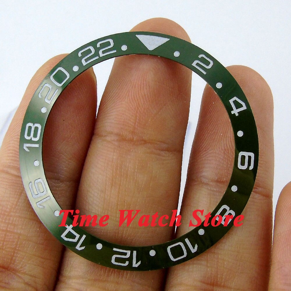 Multi-color 38mm keramische lunette voor gmt-model herenhorloges: Nr . .7