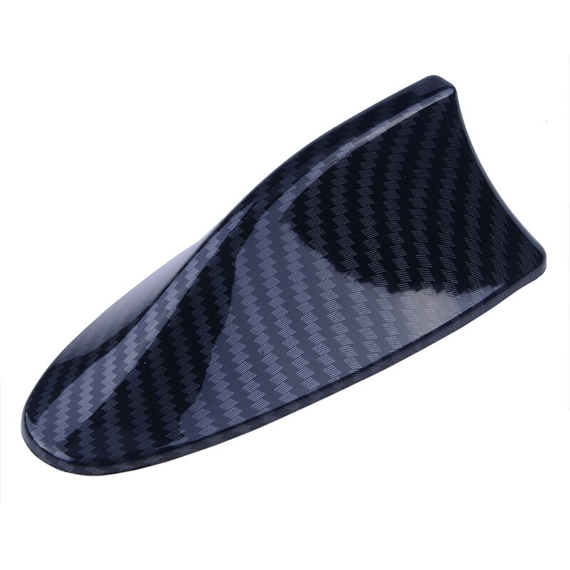 Decorative Shark Fin Antenna,Carbon Fiber Look,Universal Modeling Decorating Parts, No Function Dummy Aerial Car Accessories: Car Antenna 2