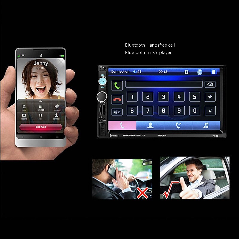 7 zoll Navigator MP5 Spieler Auto MP5 Navigation Alleineins mit