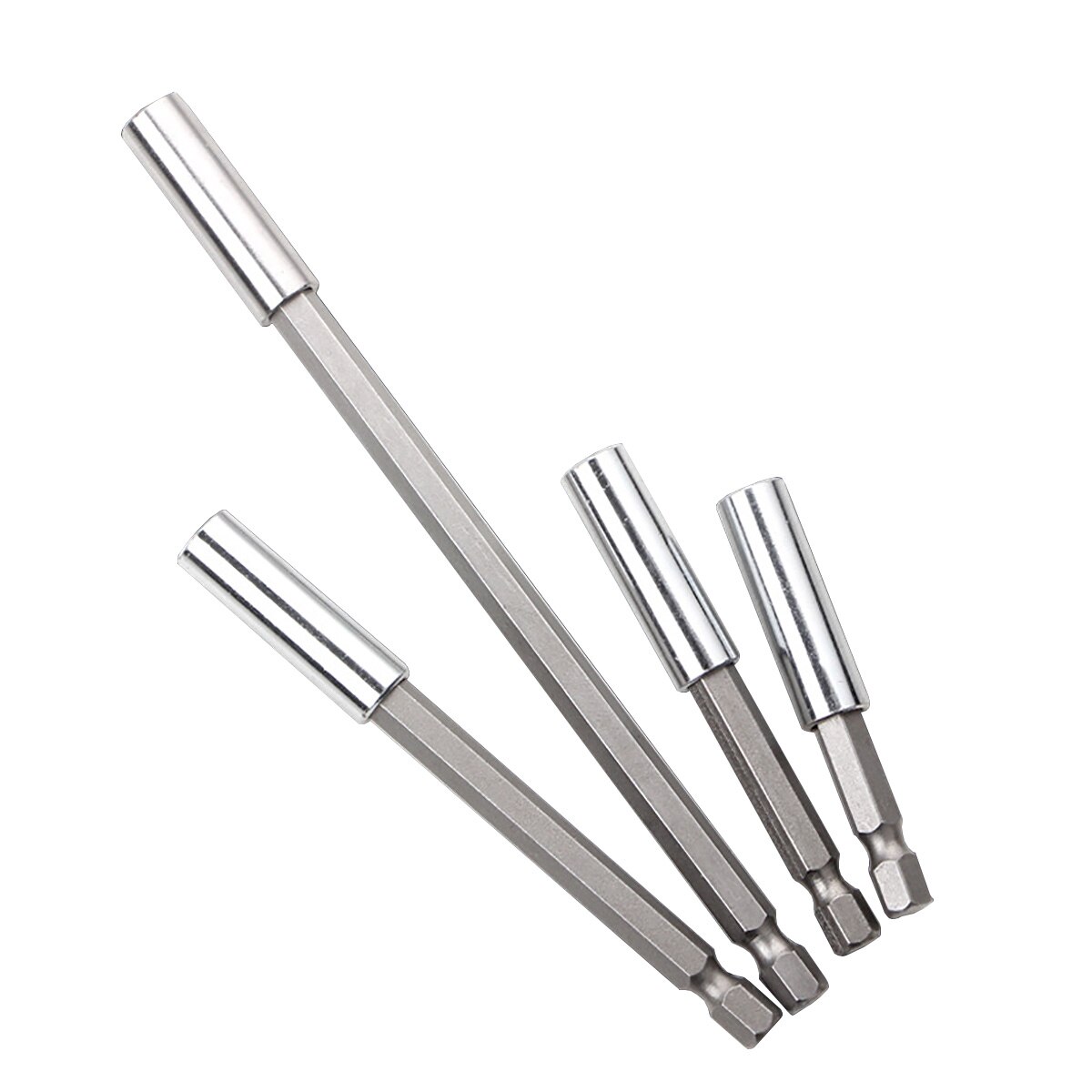 1pc 1/4" Hex Rod Shank Long Handle Screwdriver Tip Holder Extension Bit Set Extensions Quick Change Hand Tool Socket