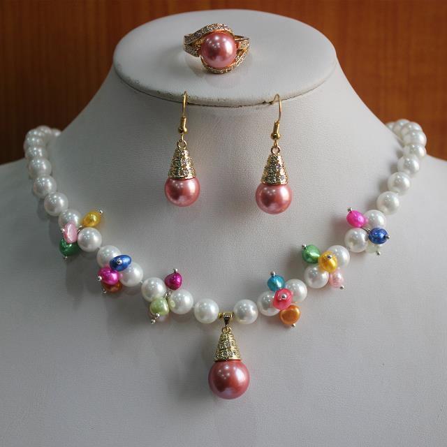 Groothandel sieradensets met zirkonia voor dames, bruiloft, blauwe edelsteen/opaal ketting met zirkonia hanger