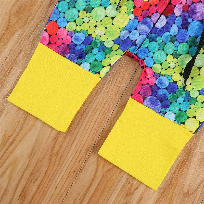 Een Persent Geboren Konijn Oor Rits Jumpsuit Baby Boy Meisje Kleurrijke Kap Rompertjes One-Stukken Kleding