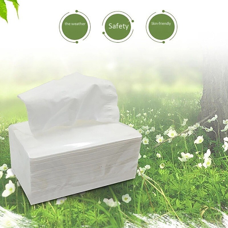 Zhiyue 10 Packs of Silky Series 3-Layer Paper Towel, Household Kitchen Toilet Paper, Soft and Strong