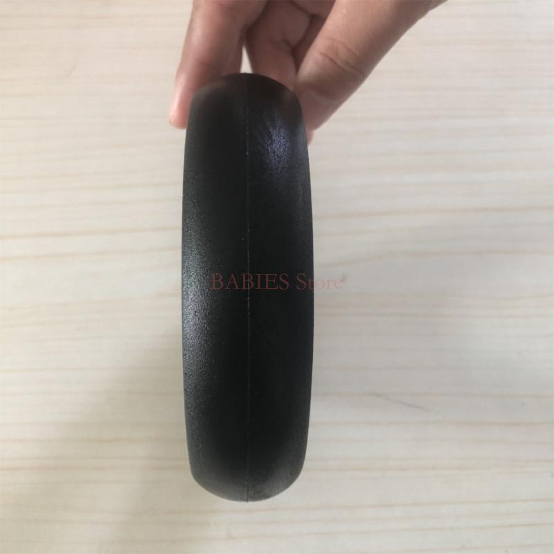 Tampa do pneu para rodas carrinho, acessórios do bebê, roda traseira dianteira, alto desempenho, fácil instalação, durável, 12cm diâmetro