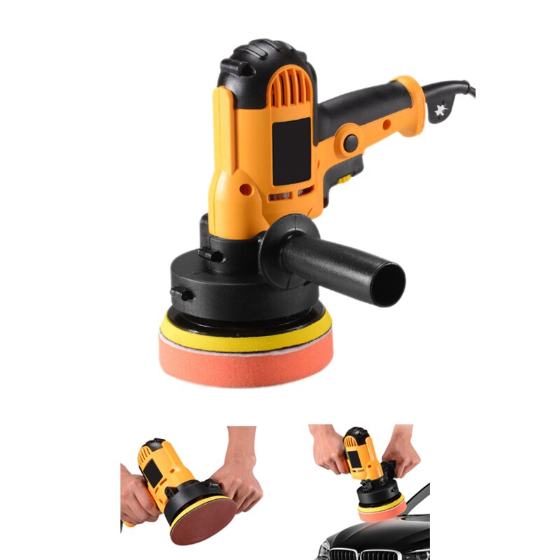 700W Car Electric Polishing Buffing Waxing Machine Polisher+Accessories Kit