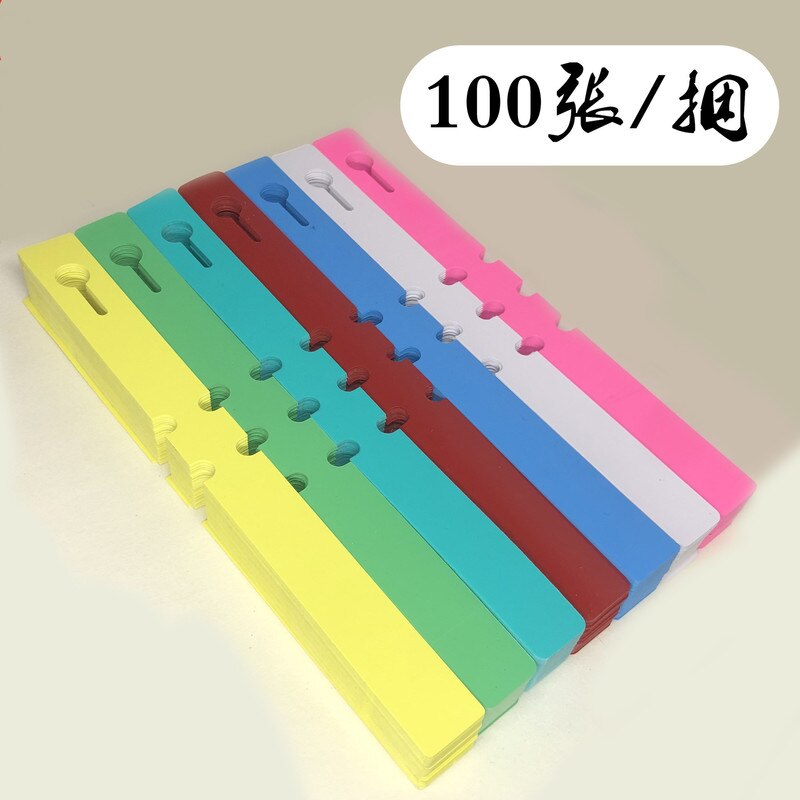 100 Pcs Gardening Tag Seedlings Flower Plant Vegetables Label Garden Direction Sign Fruit Trees Identification Cards