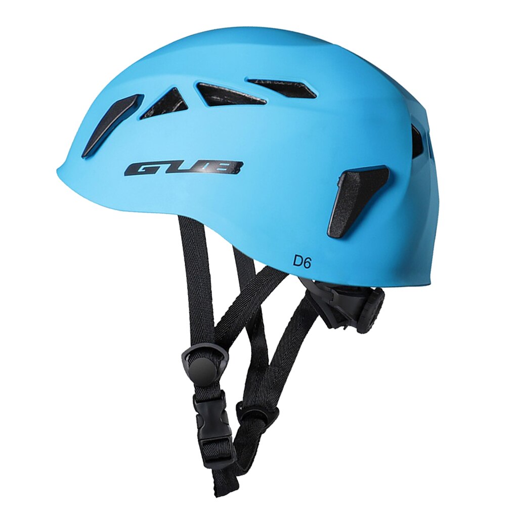 Climbing Helmet Height Endurance Scaffolding Work Safety Helmet Hard Hat With Adjustable Chin Strap Climbing Accesso: Blue