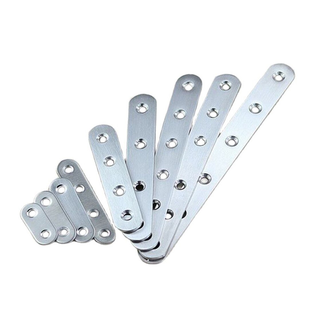 Raccords fixes support d&#39;angle en acier inoxydable | 10 pièces, raccords pour Tables et chaises, quincaillerie de meuble