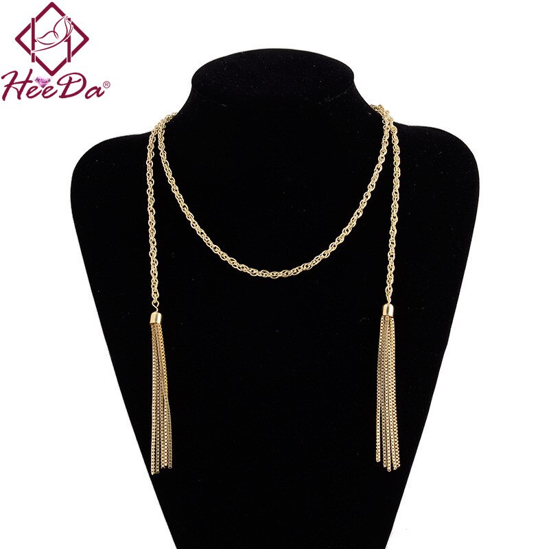 Trend Creatieve Legering Vrouwen Ketting Graceful Gecontracteerd Retro Stijl Trui Keten -Selling Elegante Vintage Kolye