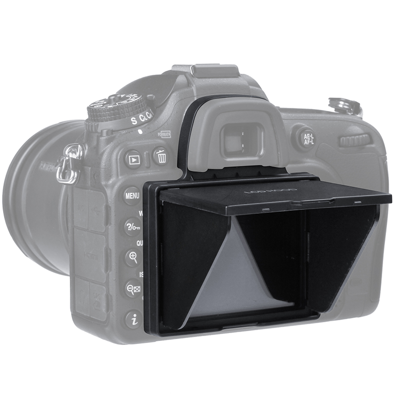 Lcd Screen Protector Pop-Up Zonnescherm Lcd Hood Shield Cover Voor Nikon D4 D4S D5 D500 D600 D610 d750 D800 D850 D7100 D7200 D7500