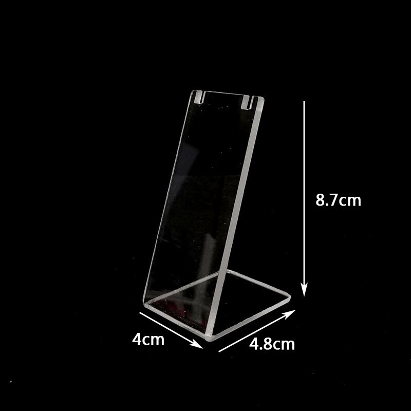 Acryl kettinghouder, sieraden displaystandaard, hanger, sieraden displaystandaard, sieraden fotografie rekwisieten: Transparante b
