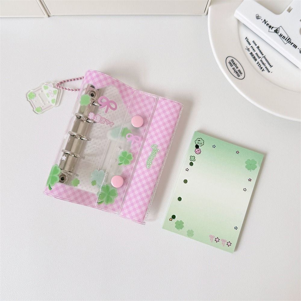 Notatbokomslag spiralperm løsbladsnotatbok daglig planlegger tegneseriepapir refill gjøremålsliste kaninperm innsideside studenter: Hvit