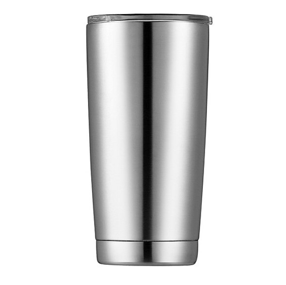 20oz Thermal Cups for Cold Beer Leakproof Thermal mug Stainless Steel Water Bottle Keep Water Coffee Drinkware: silver