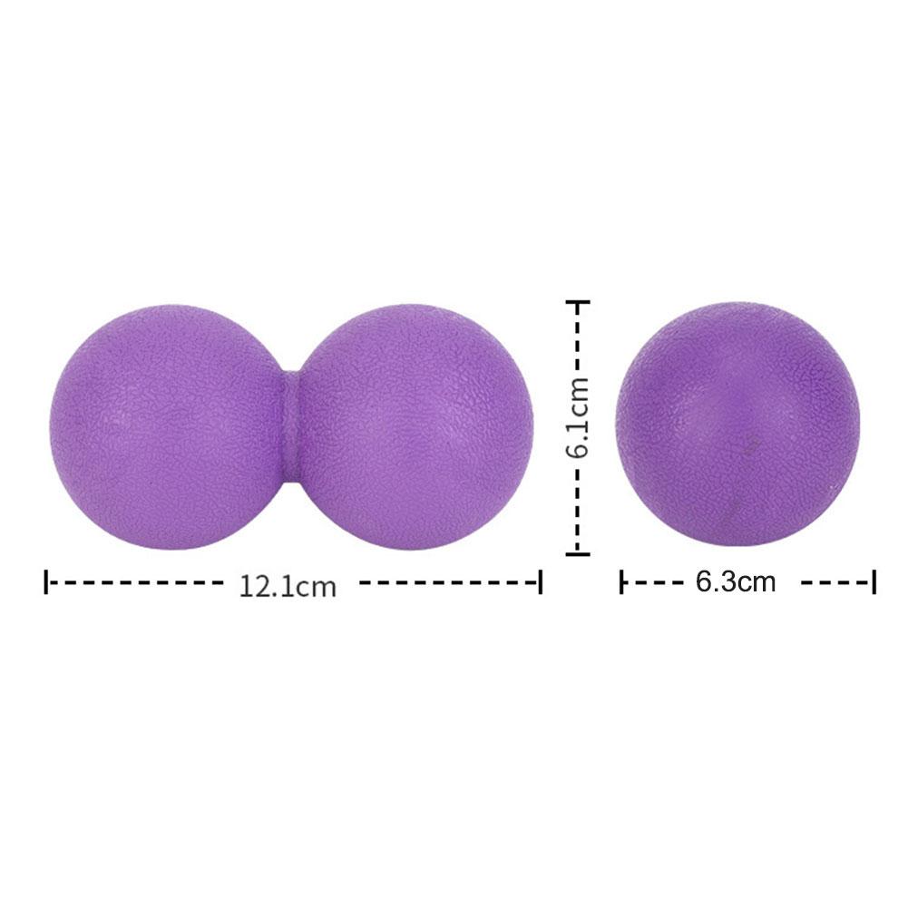 Pelota de masaje de Yoga Bola de Fascia Bola de masajes para ejercicios para relajación muscular profunda y masaje de acupresión