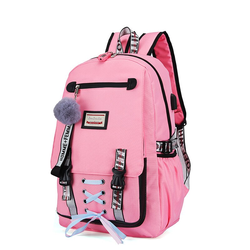 Arrivals School Backpacks Set Students School Bags for Girls Casual Travel Bags Teenage 15inch Notebook Backpack Bookbag