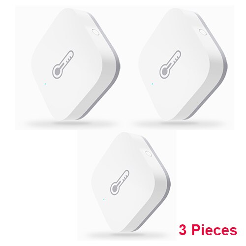Aqara Temperature Humidity Sensor Air Pressure Detection ZigBee Wireless Connection Smart Home Work Mijia APP Apple HomeKit: 3 Pieces