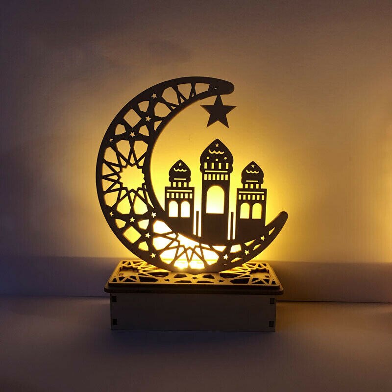 Diy Houten Eid Mubarak Ramadan Ornament Moslim Islamitische Thuis Party Decor: palace