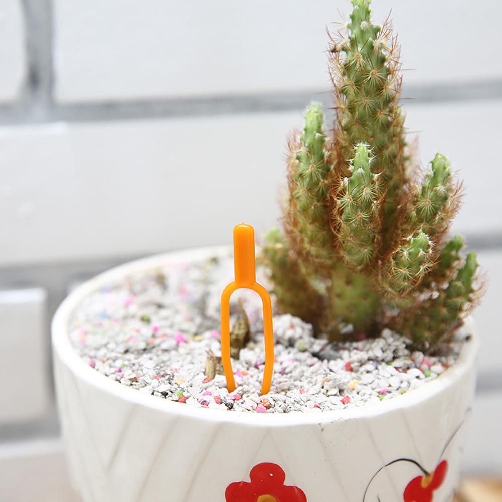 100pcs Tuin Tool Plastic Plant Clips Uitlopers bevestiging bevestiging Armatuur klem aardbei vork Landbouw Clip