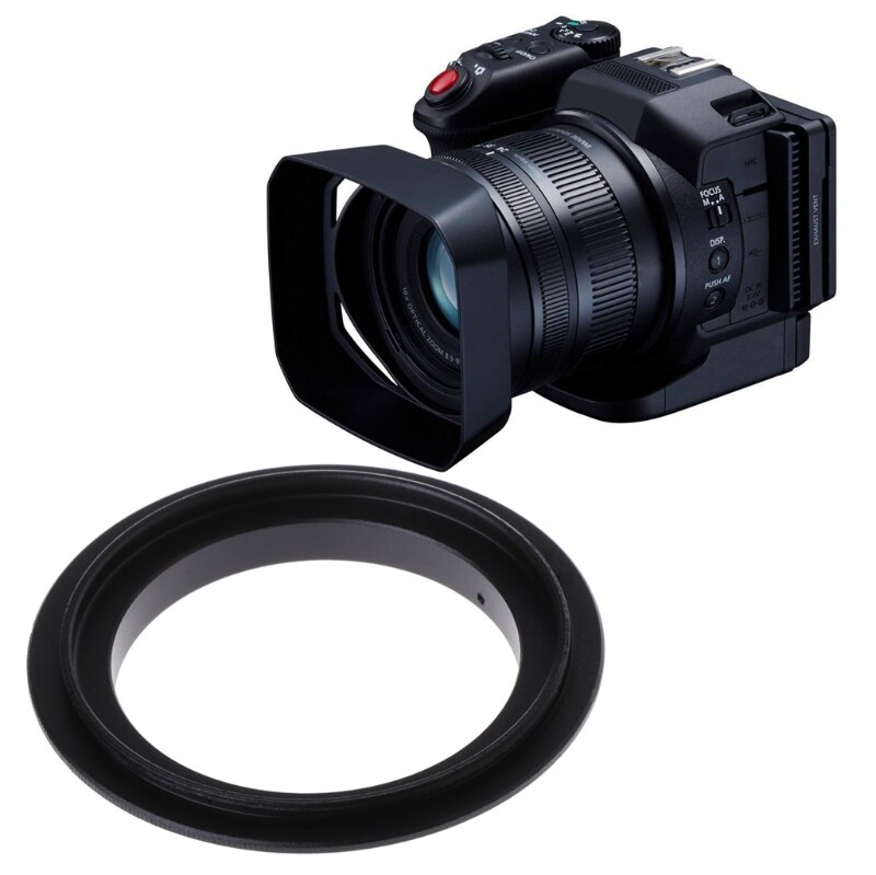 58Mm Macro Lens Reverse Adapter Ring Voor Canon Eos Ef EF-S 1000D 60D 5D Camera L41F