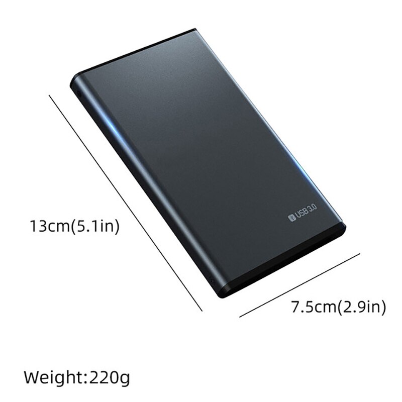 USB3.0 Hoge Capaciteit Externe Harde Schijf 2.5 "Opslag 2Tb/1Tb/500Gb Draagbare Hd externe Mobiele Daard-Schijf Voor PS4 Pc Laptop